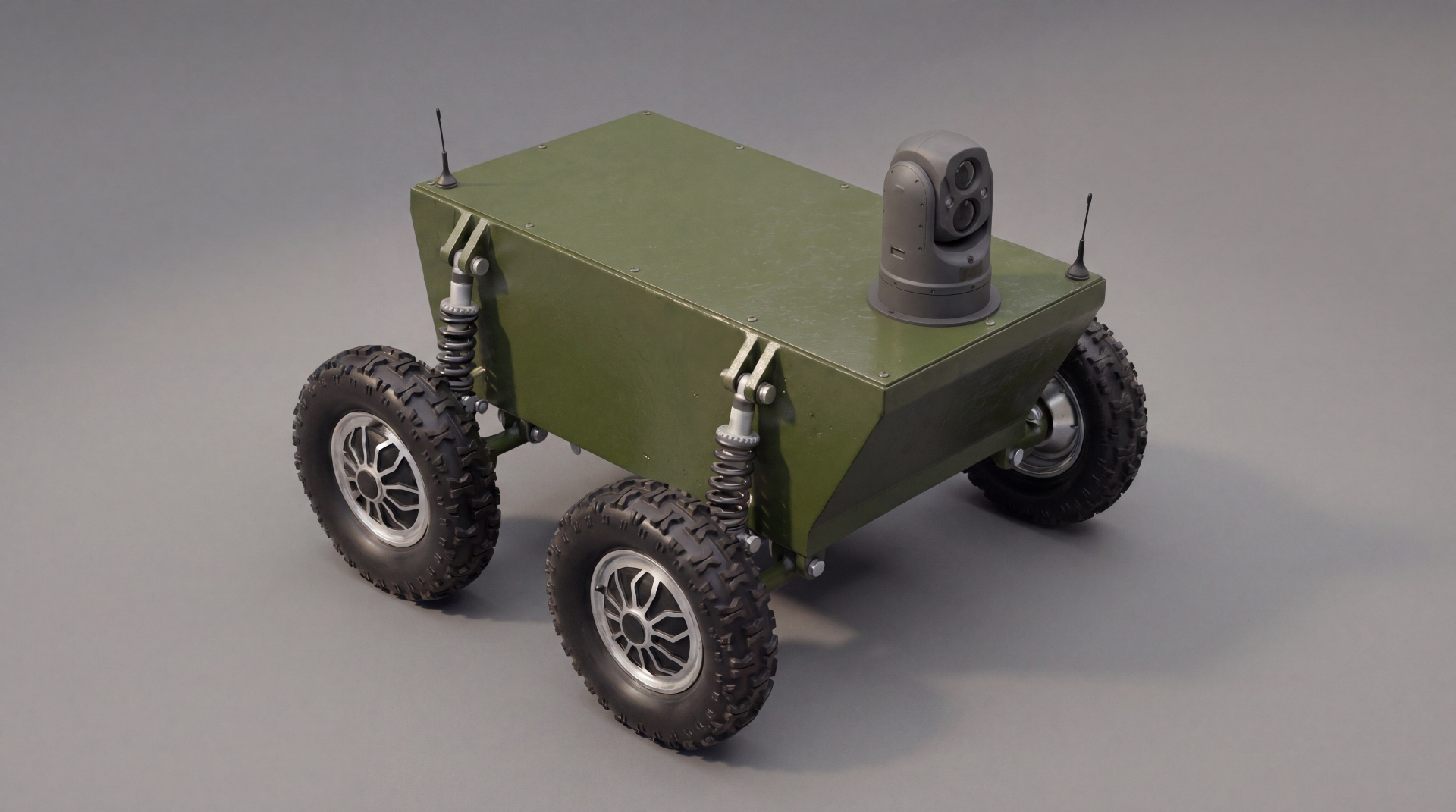 AI-powered GPR survey robot — autonomous ground vehicle prototype